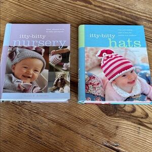 2 beautiful Baby Knitting Books: Nursery and Hats.